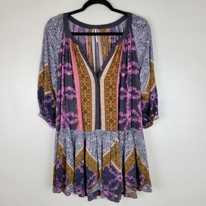 Free People Boho Mini Dress
